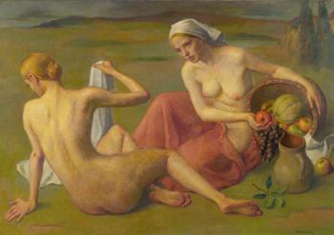 Midsummer Morn by Robert Brackman