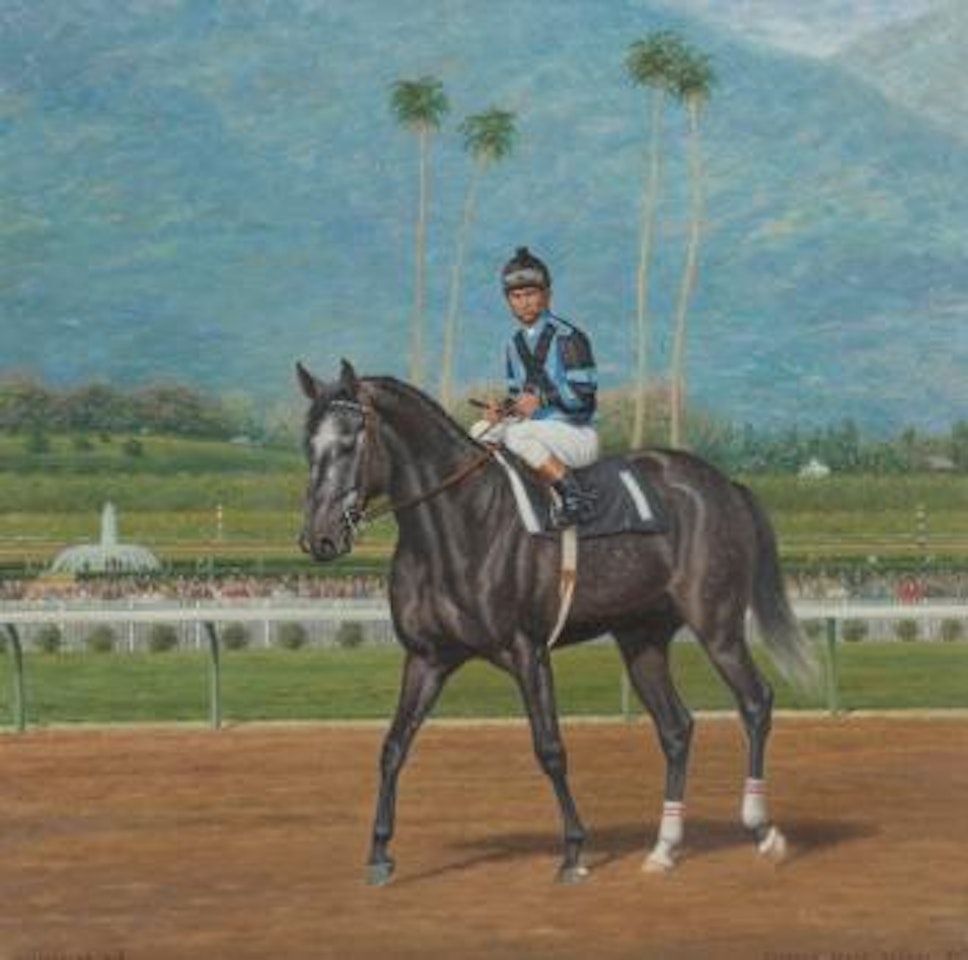 Spectacular Bid, W. Shoemaker Up by Richard Stone Reeves
