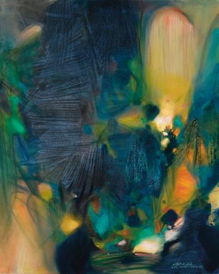 Sans Titre by Chu Teh-Chun