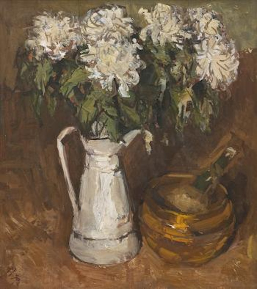 Nature Morte Aux Fleurs by Sha Qi