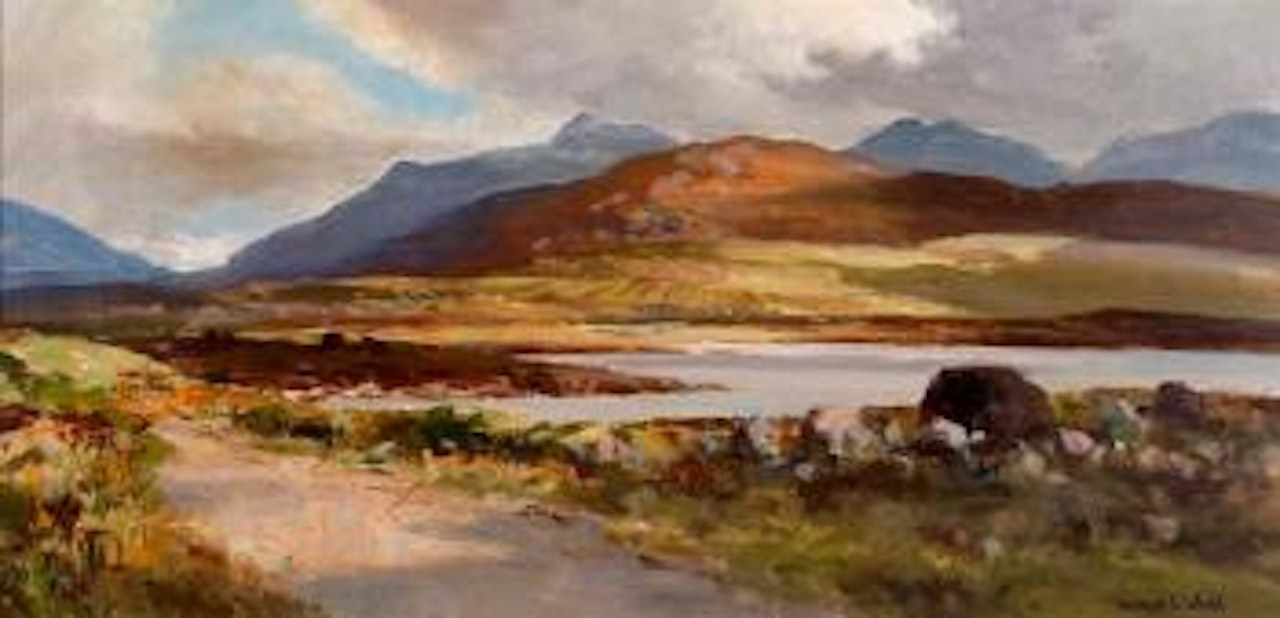 Lough Fee, Connemara by Maurice Canning Wilks