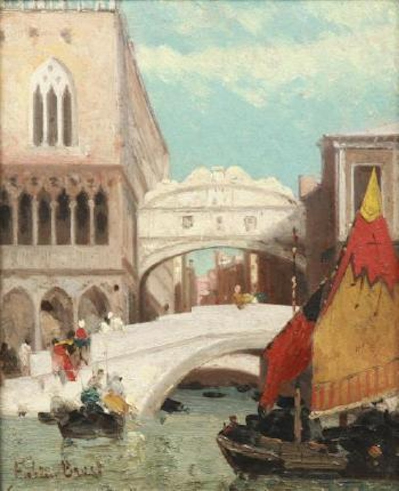 Le pont des soupirs by Germain-Fabius Brest