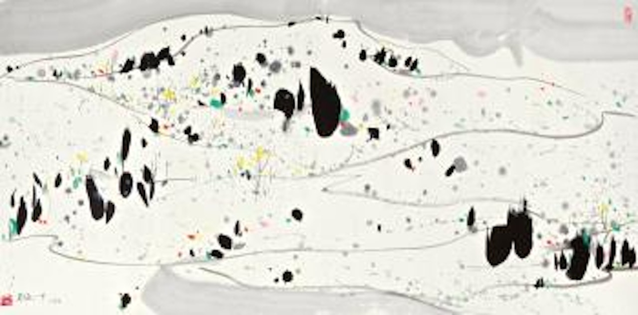 Snow Mountain In Spring by Wu Guanzhong