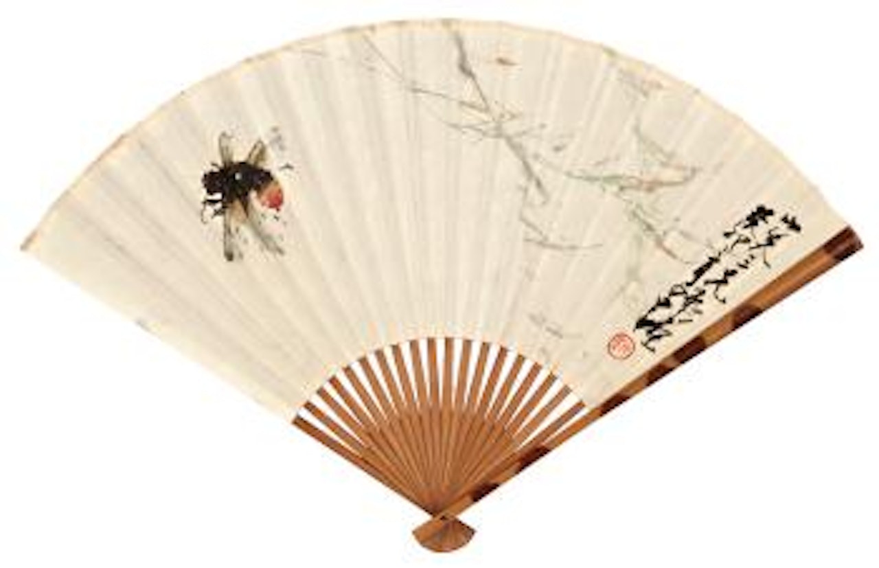 Cicada On The Willow; Insect by Yang Shanshen by Zhao Shao'ang