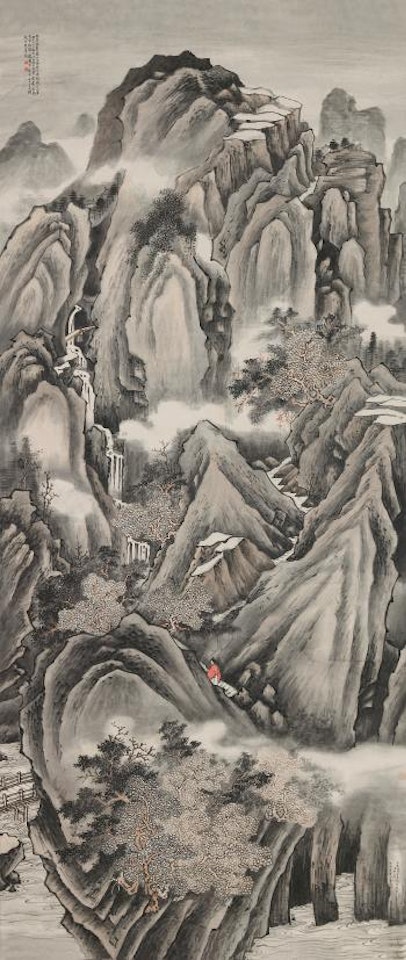 Secluded Ravines Imitating Wang Duo (1592-1652) by Jin Cheng