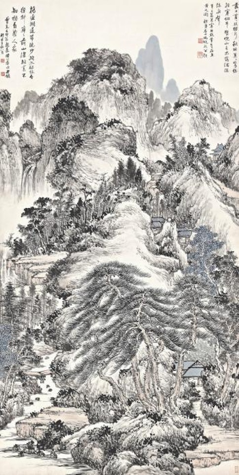 Winter Mountains by Feng Chaoran