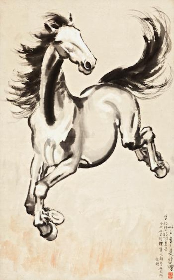 Galloping Horse by Xu Beihong