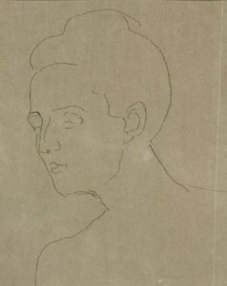 Portrait of Berthe Hodler by Ferdinand Hodler