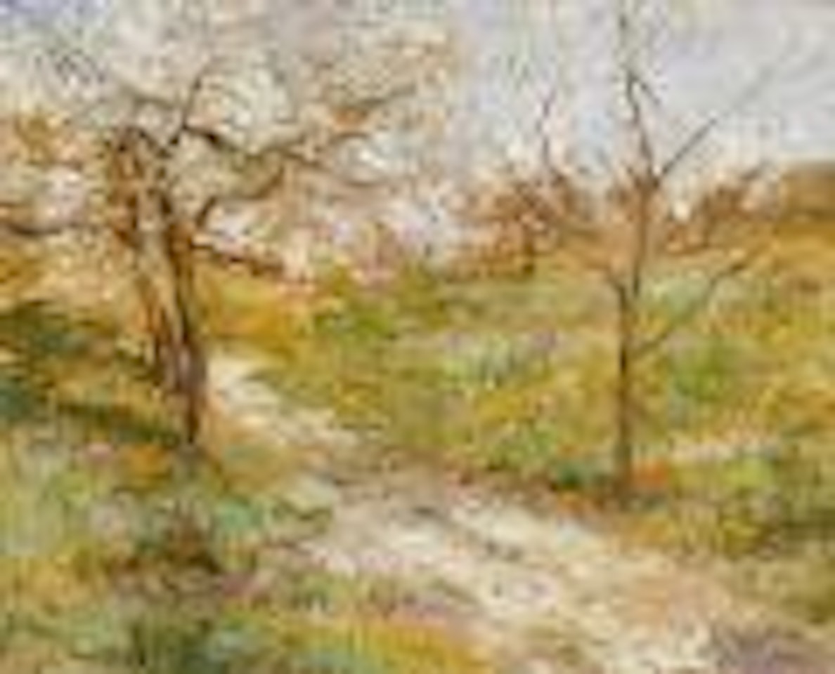 Frühlingslandschaft by Max Clarenbach