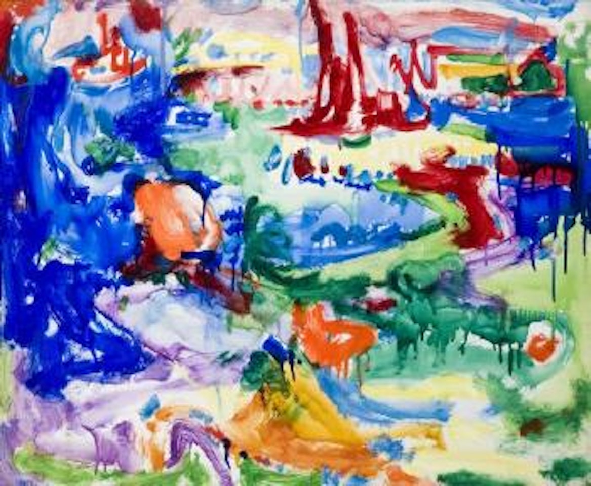 Paysage by Hans Hofmann
