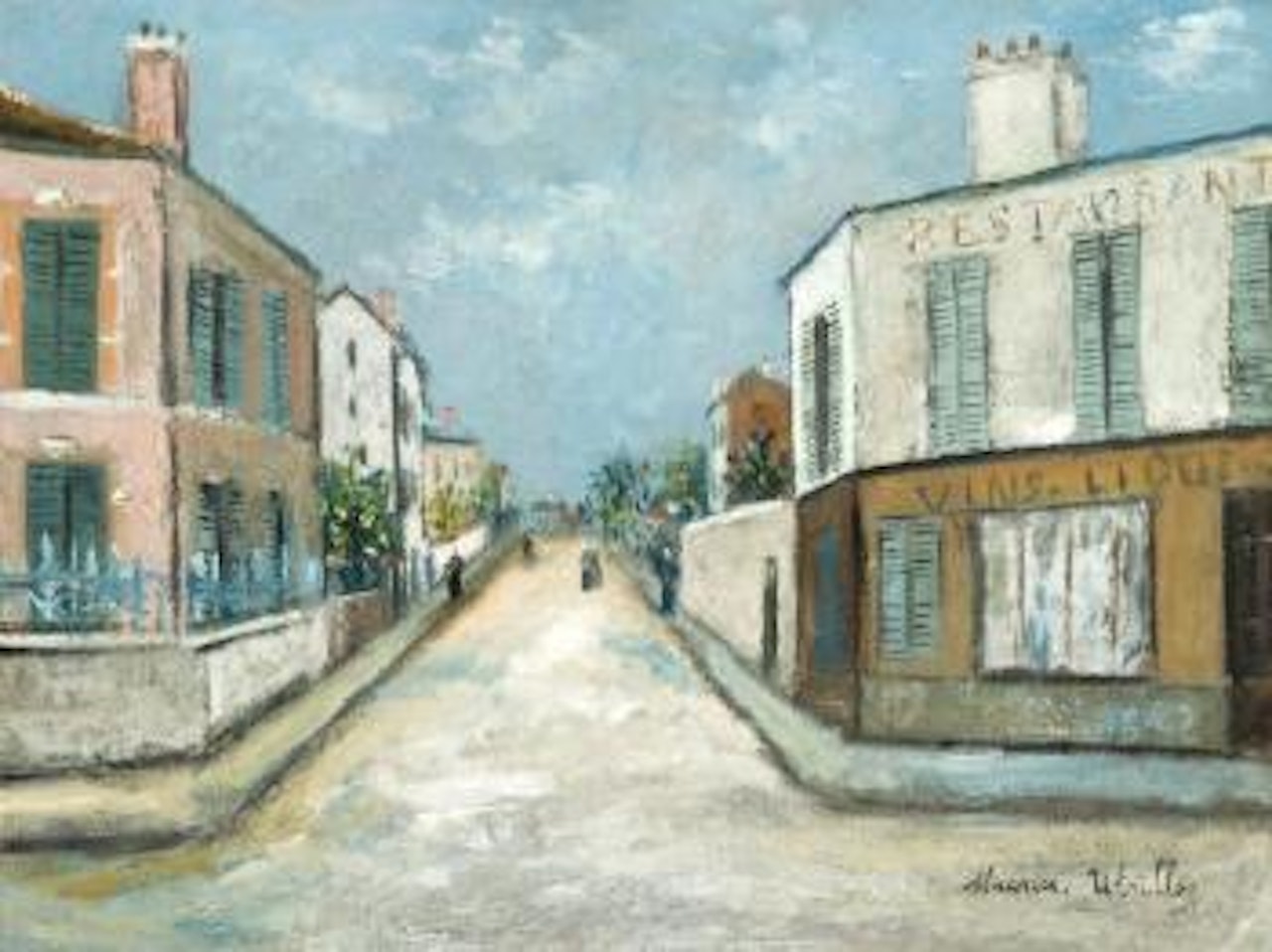 Rue de Banlieue by Maurice Utrillo