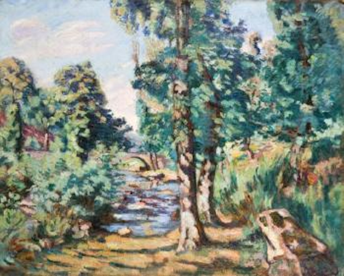 Le pont Charrault by Armand Guillaumin