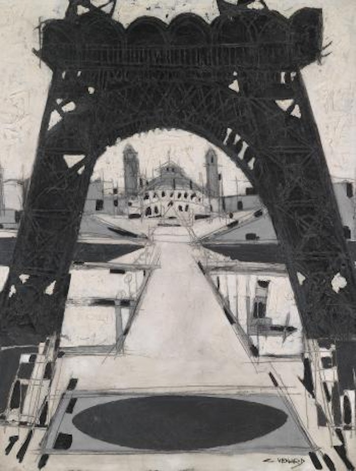 Eiffelturm by Claude Venard