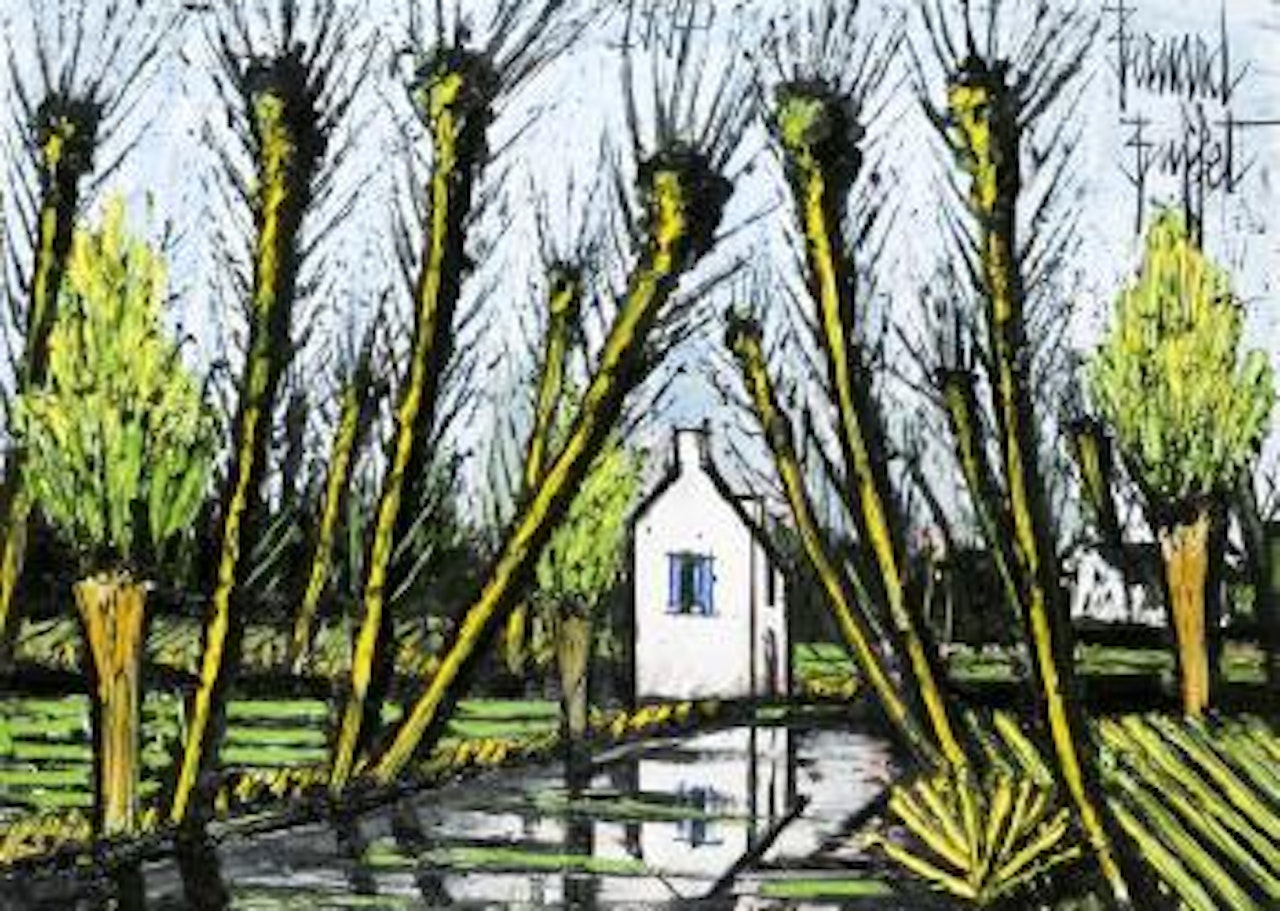 Saules près de la rivière by Bernard Buffet