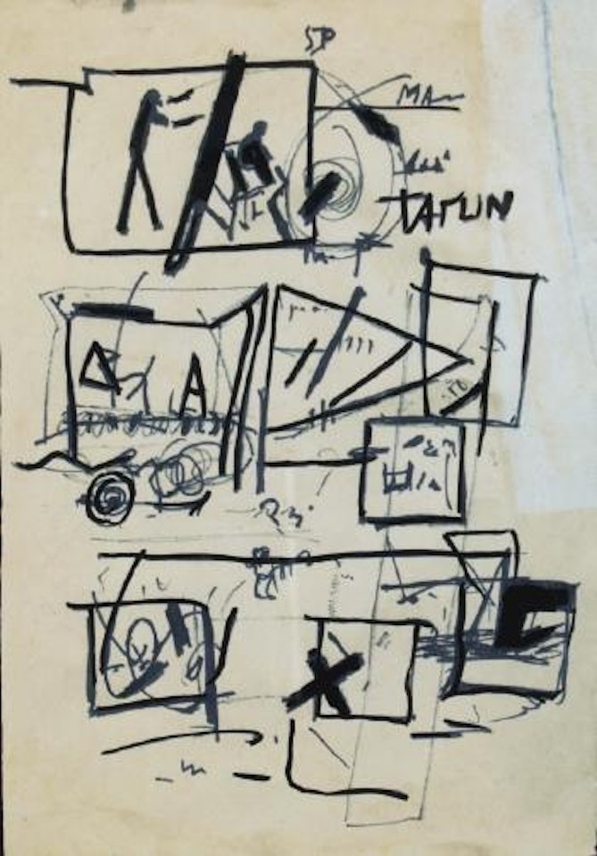 Composizione con figure by Emilio Vedova