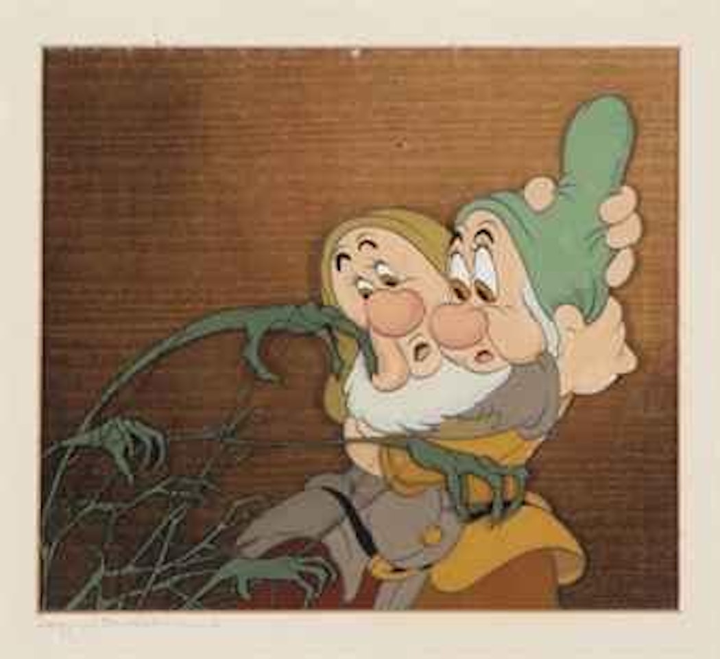 Sneezy and Bashful from 'Snow White and The Seven Dwarfs' by Walt Disney Studios