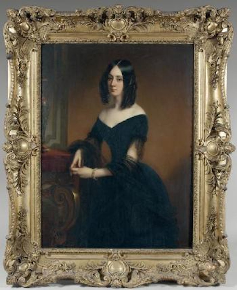 Portrait de la comtesse de Croix, née Amélie deTournon-Simiane (1817-1898) by Claude Marie Dubufe