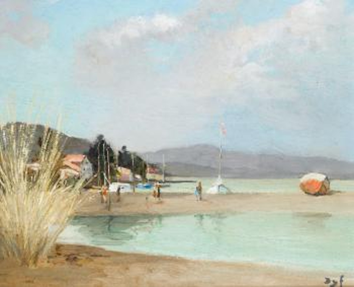 Plage en Provence by Marcel Dyf