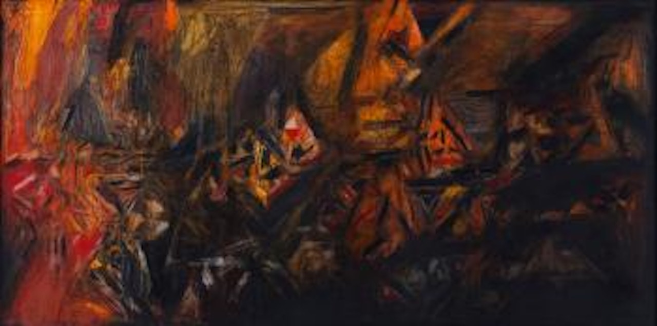 Paysage by Sayed Haider Raza