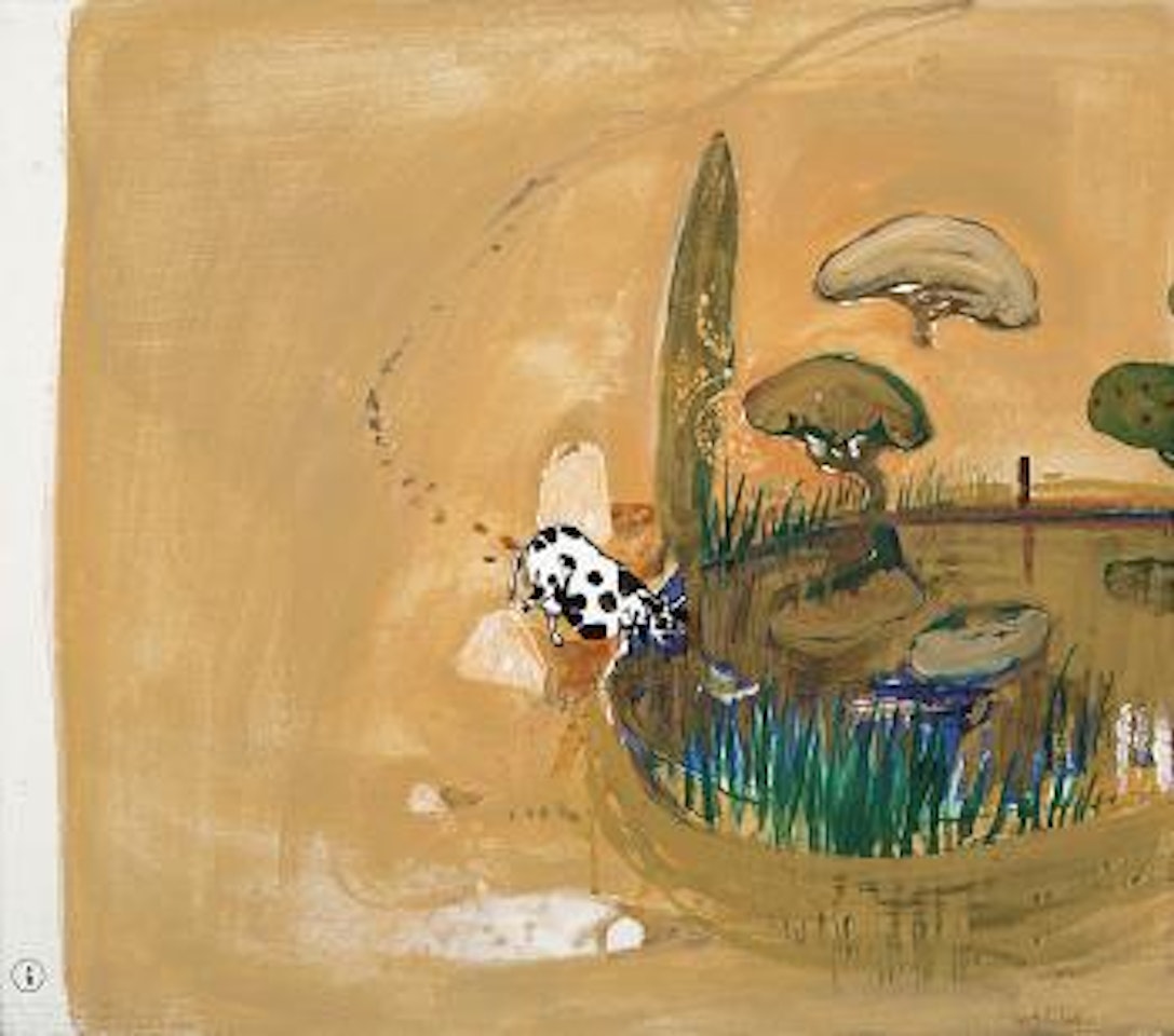 The cow by Brett Whiteley