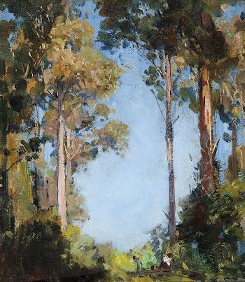 The glade at Olinda by Arthur Ernest Streeton