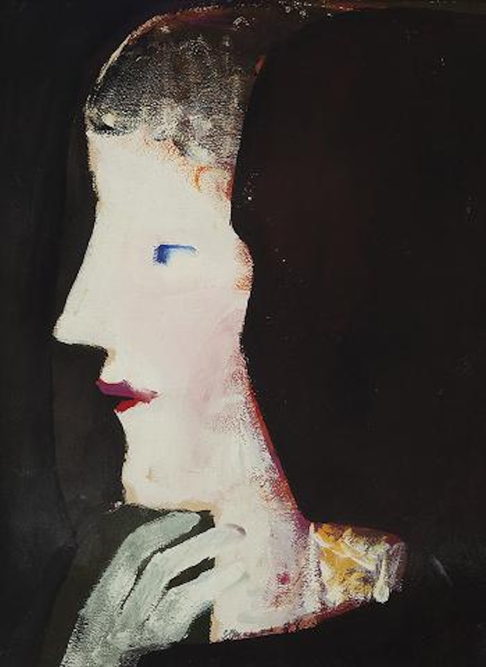 Tryst by Charles Blackman