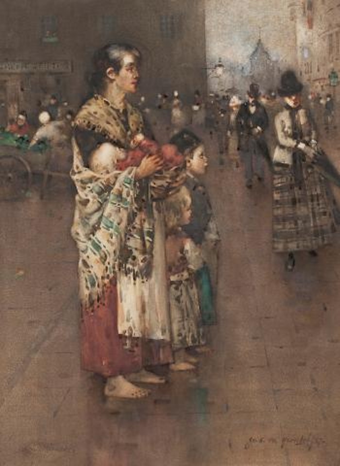 The poor mother by James Watterson Herald