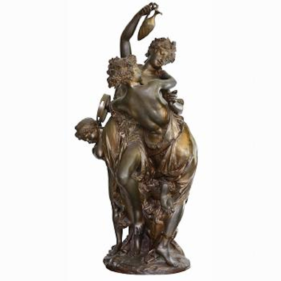 Trois têtes de femmes by Albert-Ernest Carrier-Belleuse