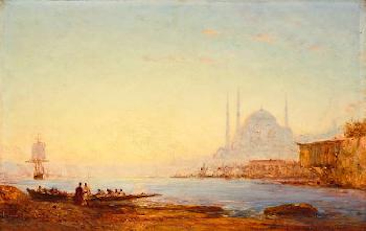 Constantinople, le Bosphore by Félix Ziem