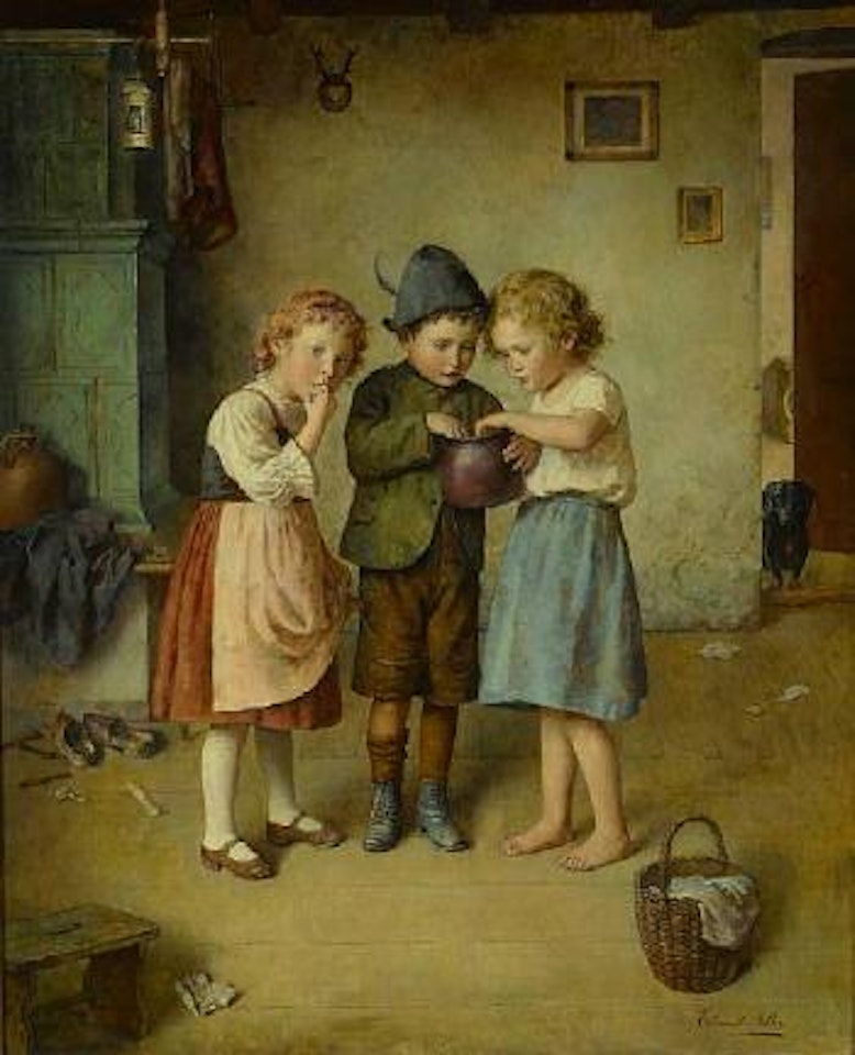 The honey pot by Edmund Adler