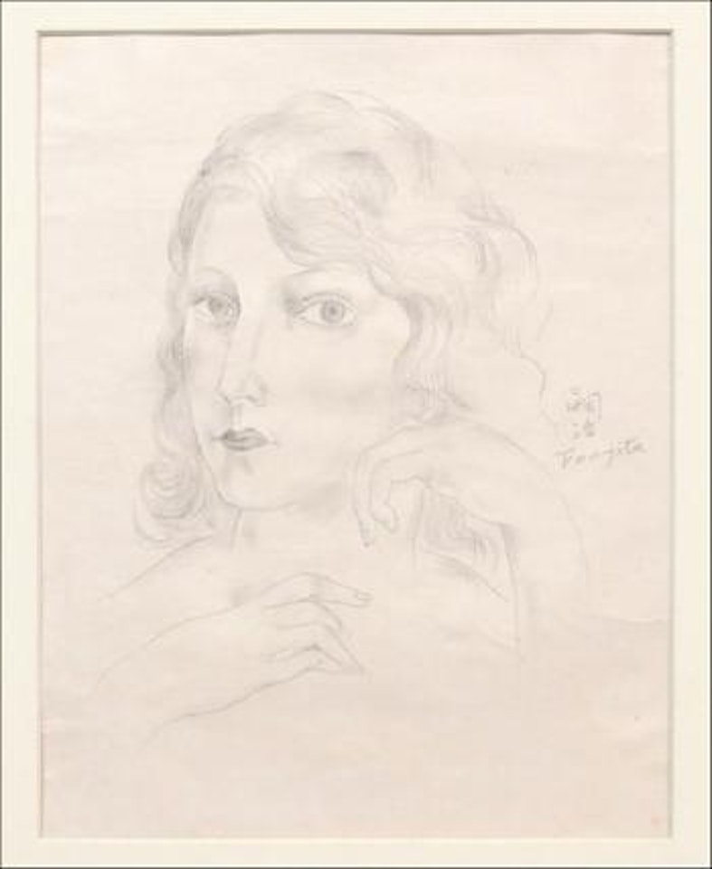 Jeune femme by Leonard Tsuguharu Foujita