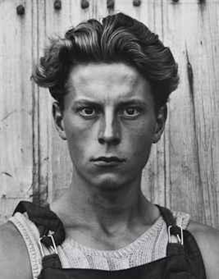 Young Boy, Gondeville, France by Paul Strand