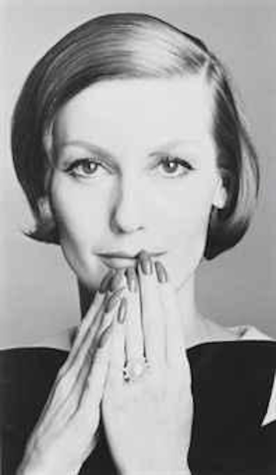 Mary Jane Russell, 'Vogue', April 1958 by Irving Penn