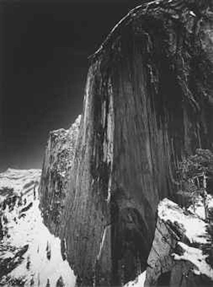 Monolith, the Face of Half Dome, Yosemite National Park by Ansel Adams