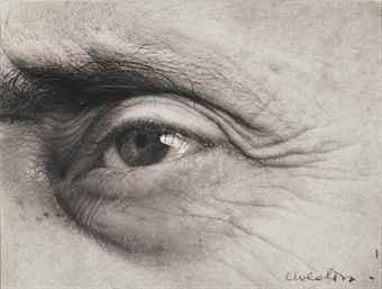 René Clair by Richard Avedon
