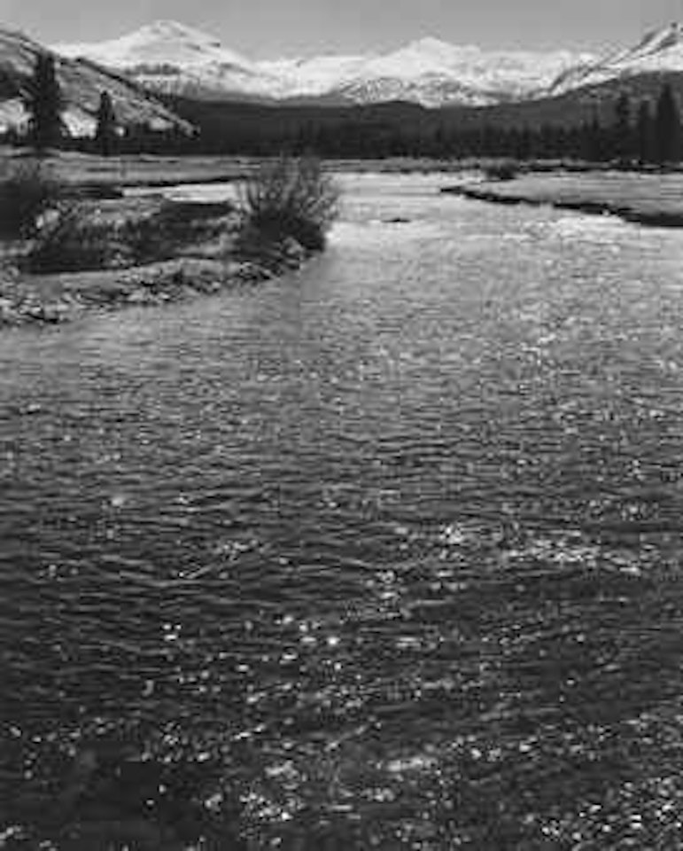 The Tuolumne River, Yosemite National Park by Ansel Adams