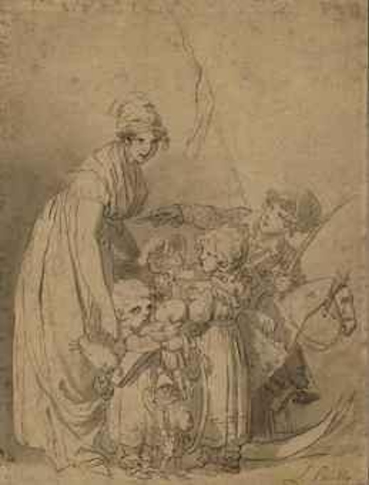 Les jouets du jour de l'an by Louis-Leopold Boilly