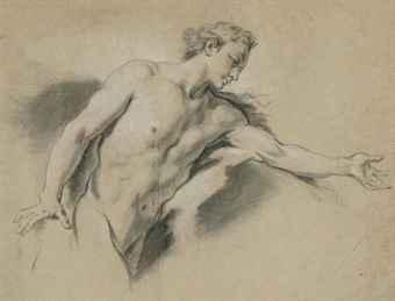 Apollon en buste, tourné vers la droite by Francois Boucher