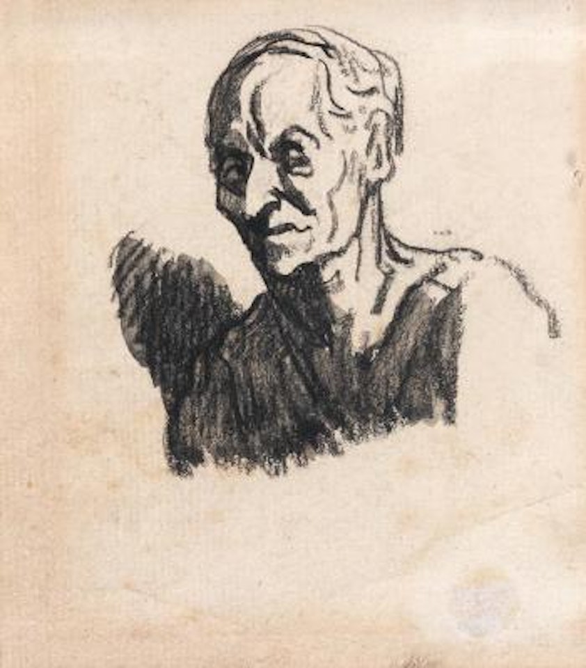 Portrait d'homme en buste by Honoré Daumier