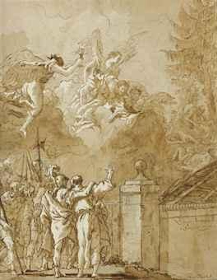 L'Agonie du Christ à Gethsémani (Luc, 22:43) by Giovanni Domenico Tiepolo
