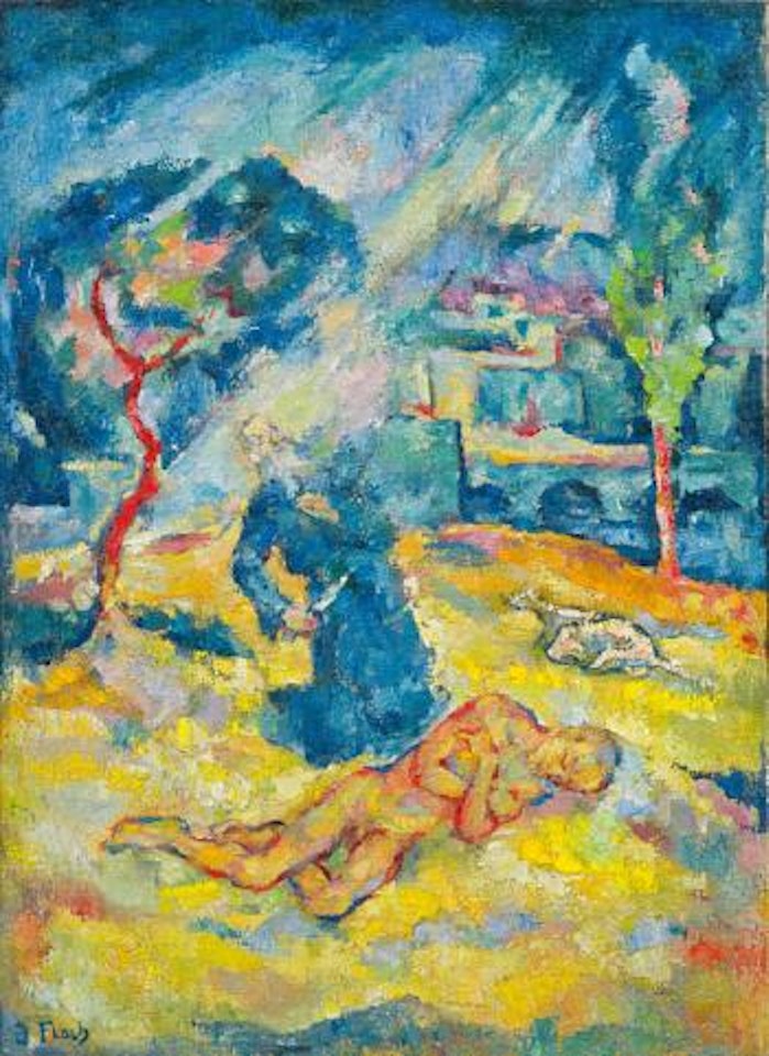 Opferung Isaaks by Joseph Floch