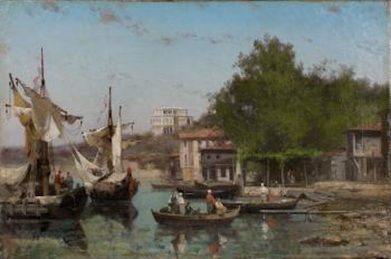 Beïcos sur le Bosphore by Germain-Fabius Brest