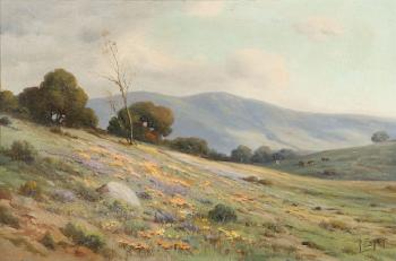 Springtime landscape by Angel Espoy
