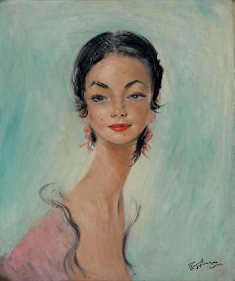 Claudine by Jean Gabriel Domergue
