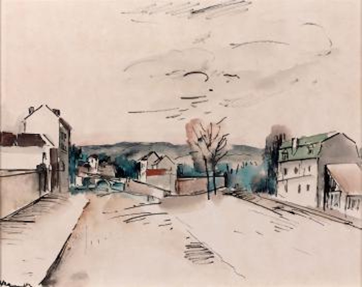 Le pont by Maurice de Vlaminck