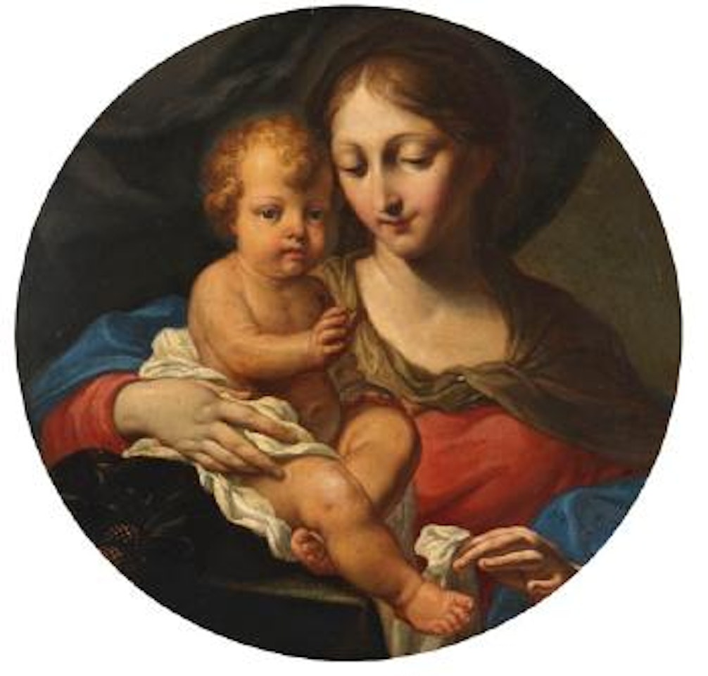 Madonna mit Kind by Italian School