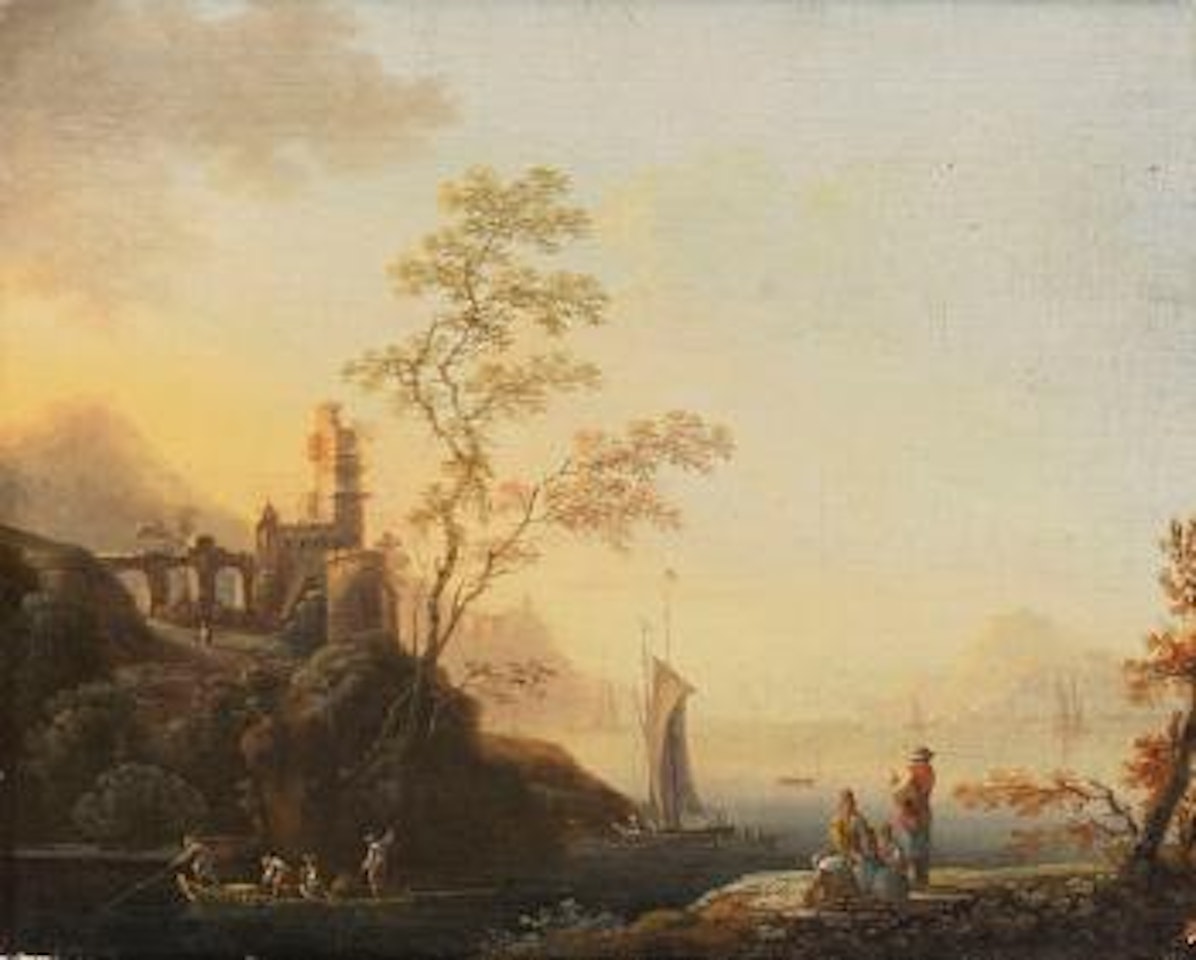 Südliche Ideallandschaft by Italian School