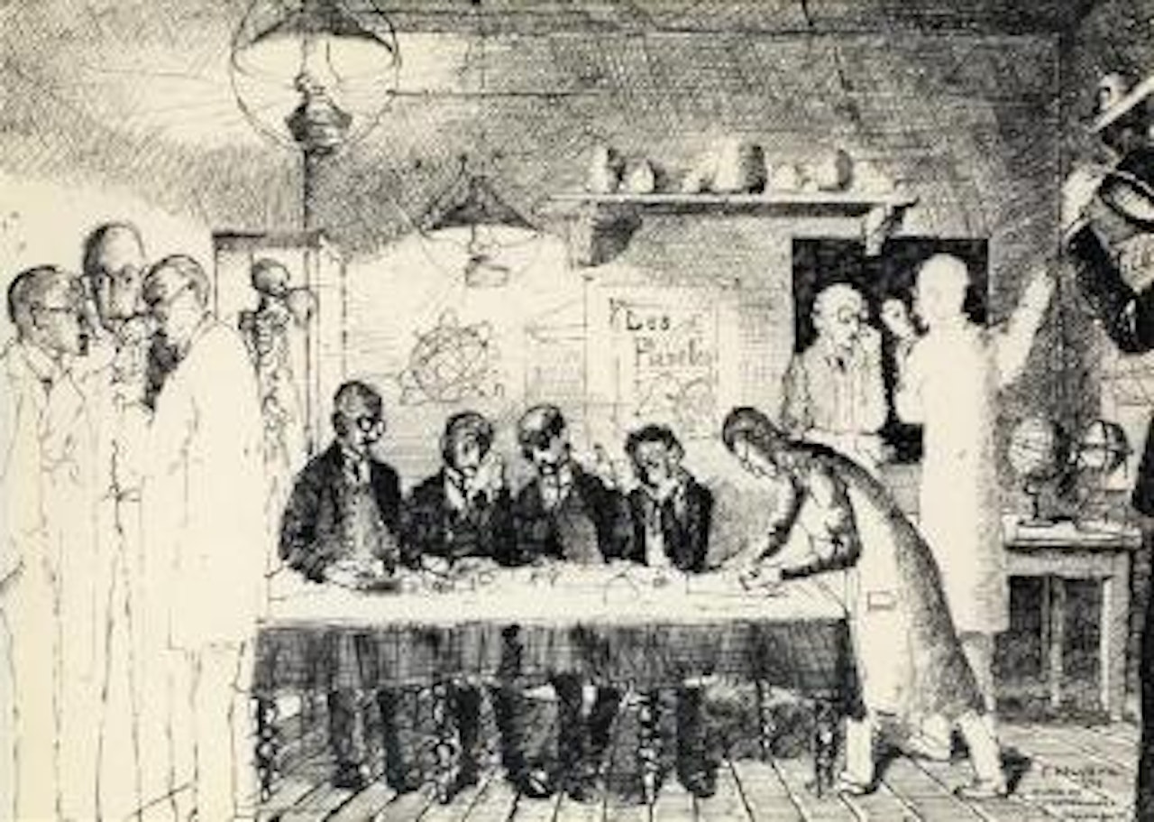 Eloge de l'astrologie by Paul Delvaux