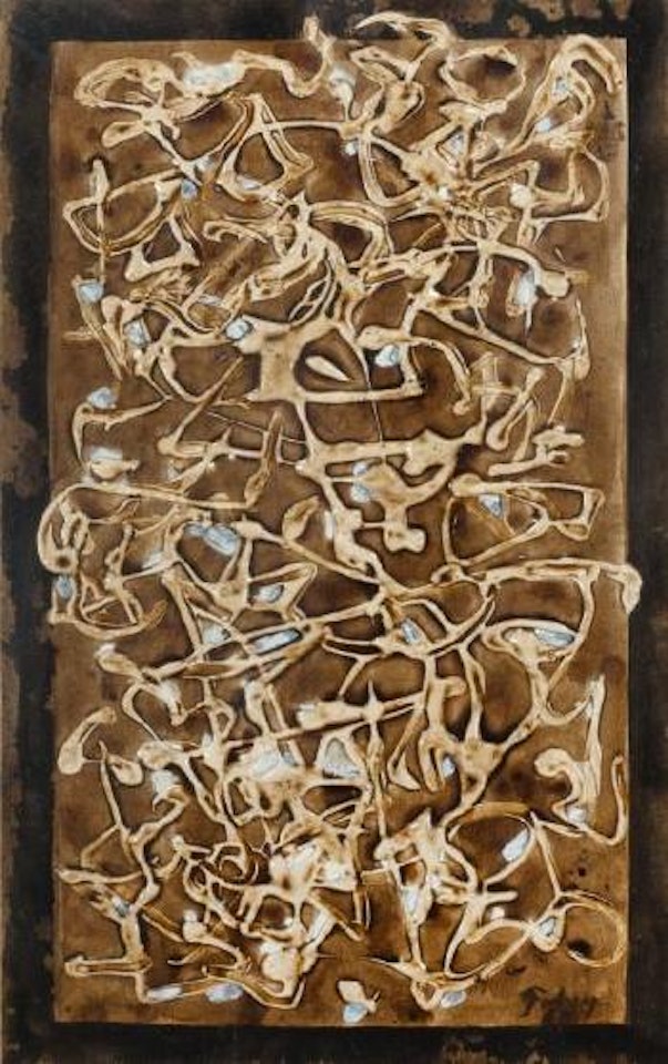 Desert window by Mark Tobey
