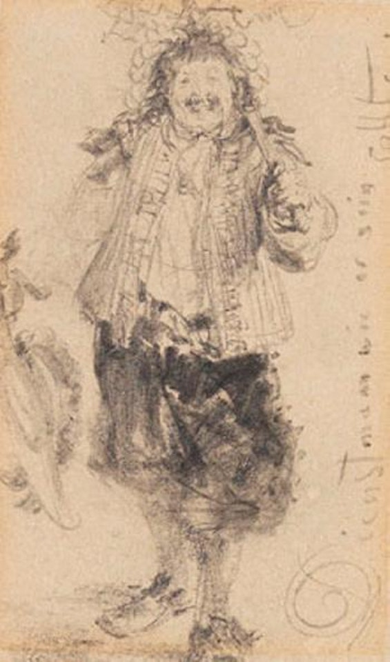 Dienstmann wie er sein sollte by Adolph Menzel